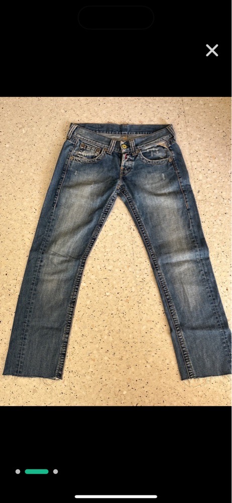 Jean vintage taille basse 