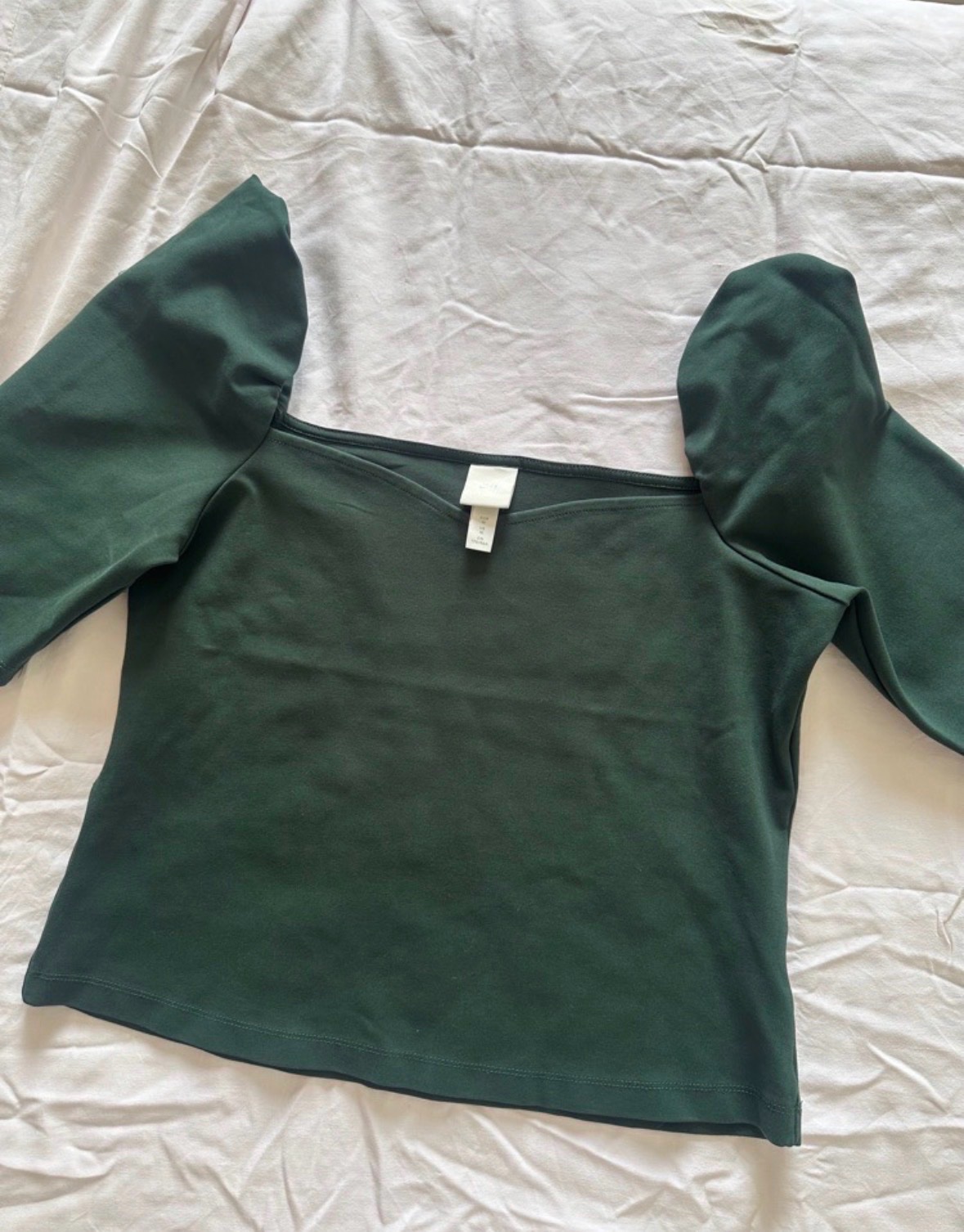 Pull h&m manches bouffantes