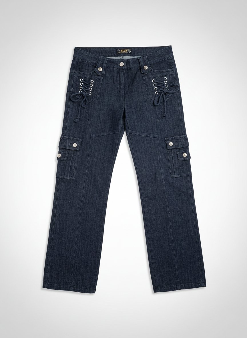 Vintage y2k low rise cargo pants