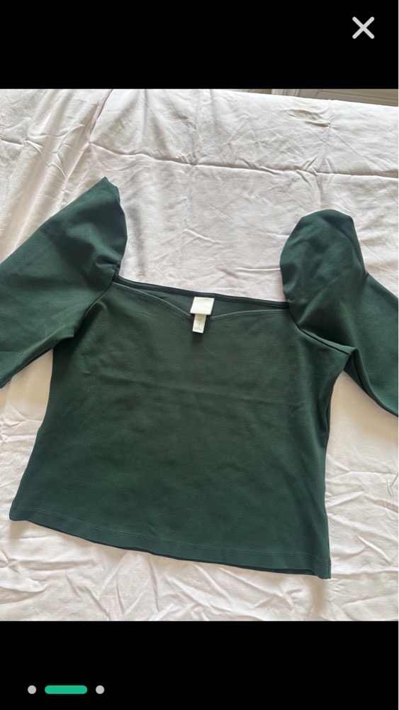 H&m manches bouffantes