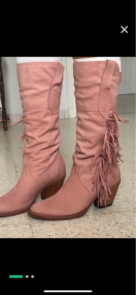 Bottes seude leather