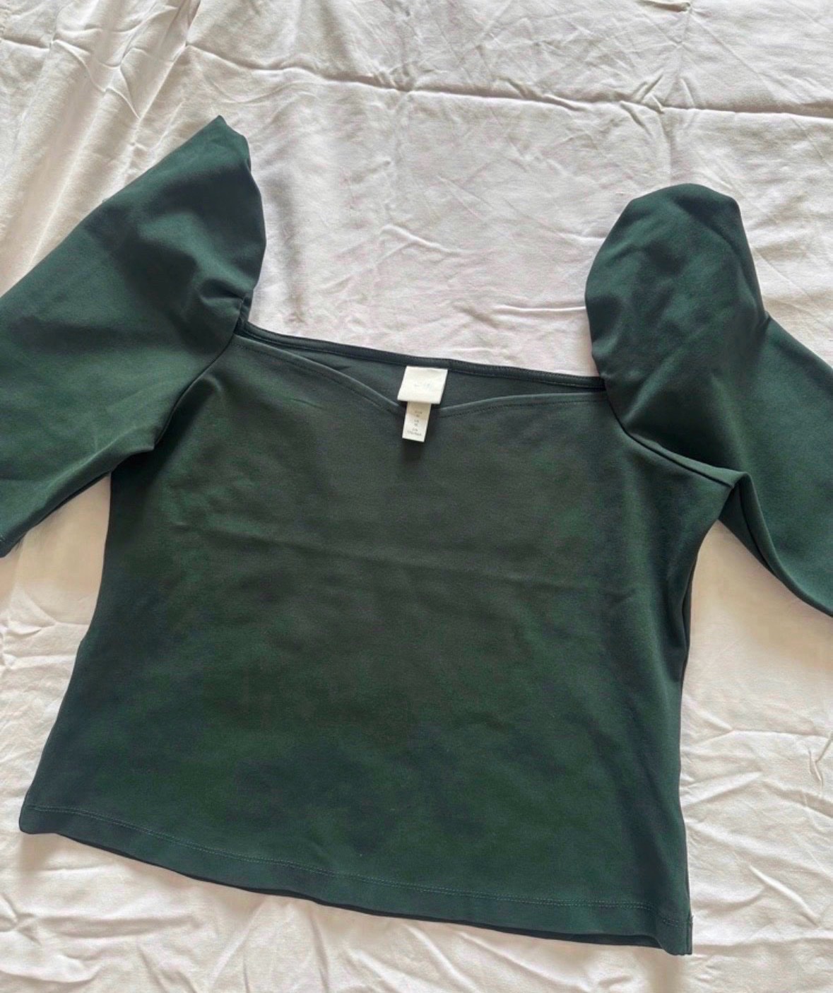 H&m half sleeve blouse