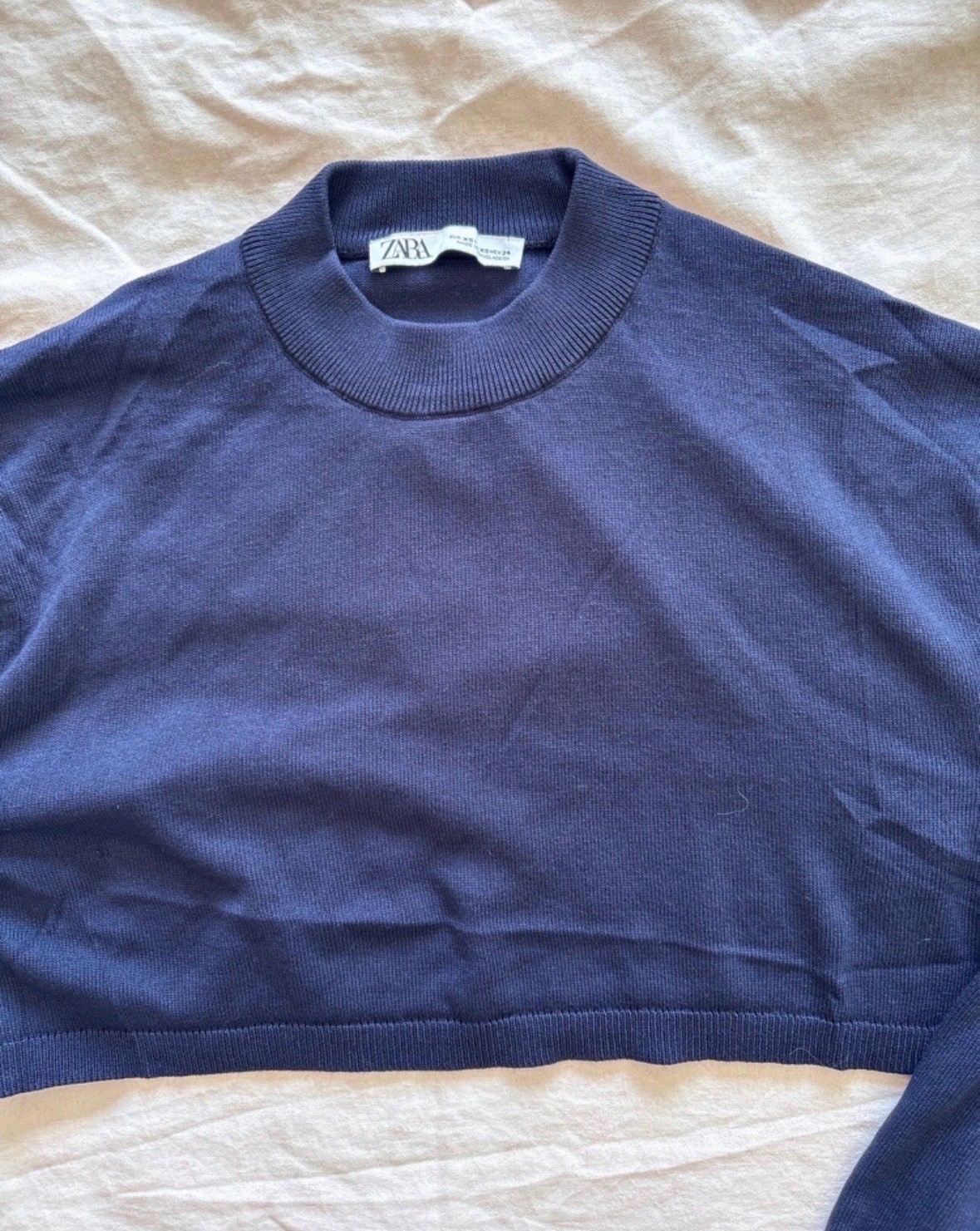 Zara cropped sweater