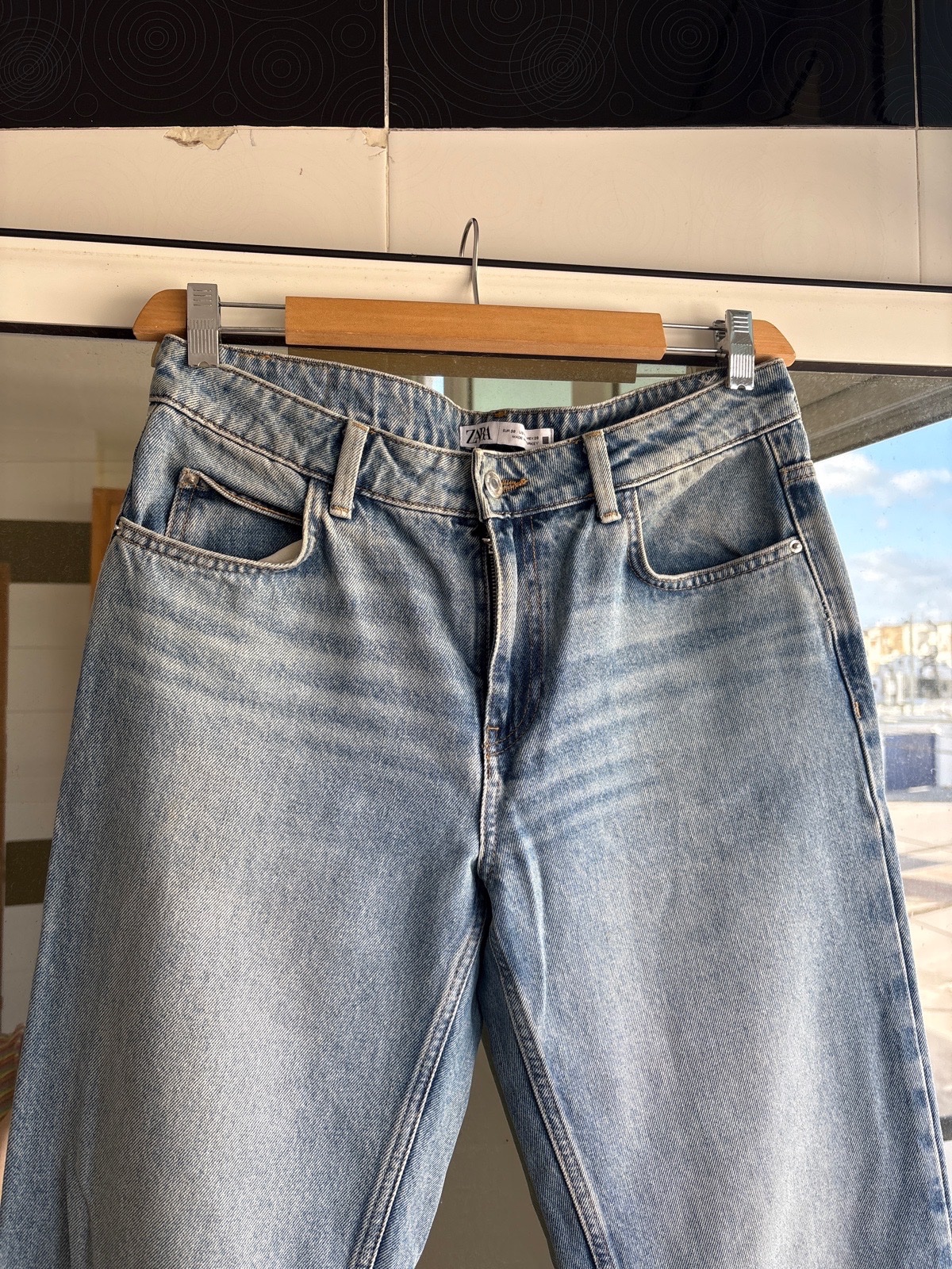 Straight leg Zara jeans
