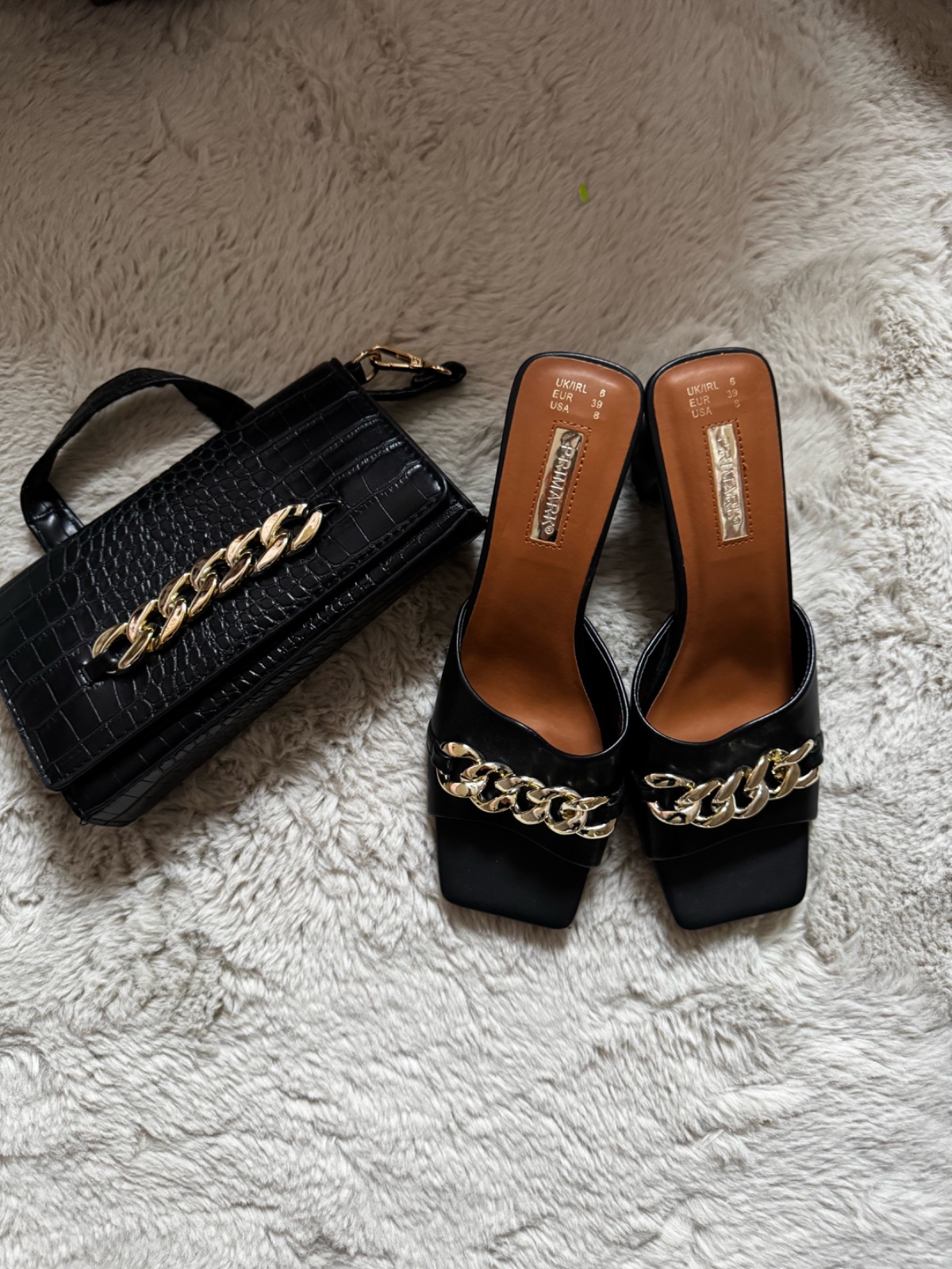 Talon et sac a main