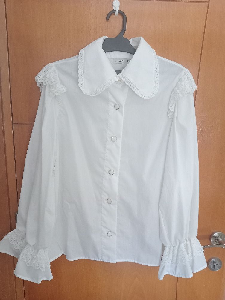 Chemise chic en blanc
