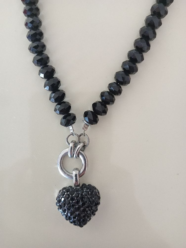 Joli collier coeur 