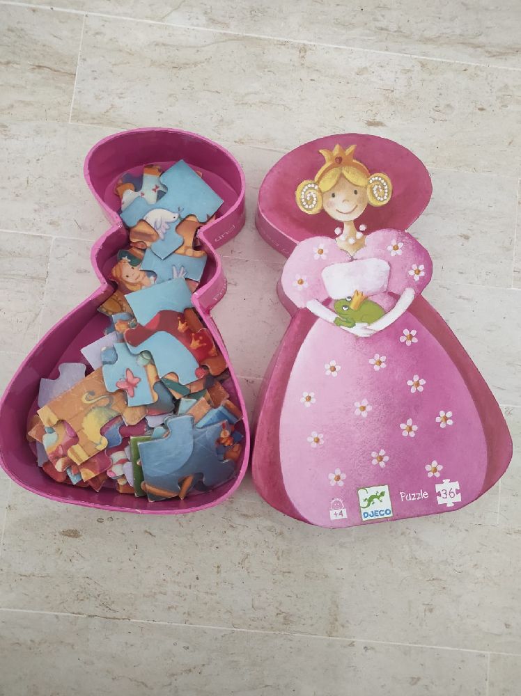 Lot de 2 puzzles  DJECO