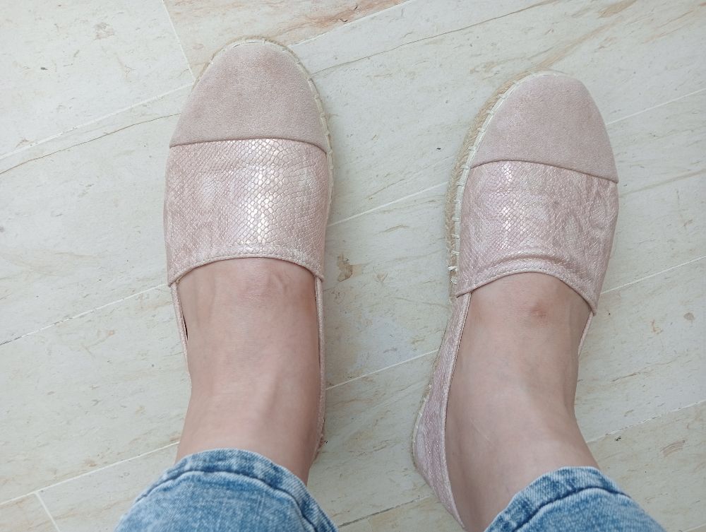 Ballerines rose poudré, 7alfa 