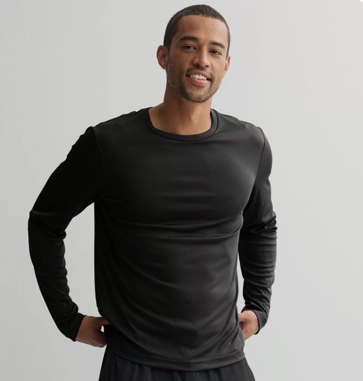 Haut Technique Manches Longues Tek Gear Dry Tek Noir – Sport / Running 🖤⚡️
