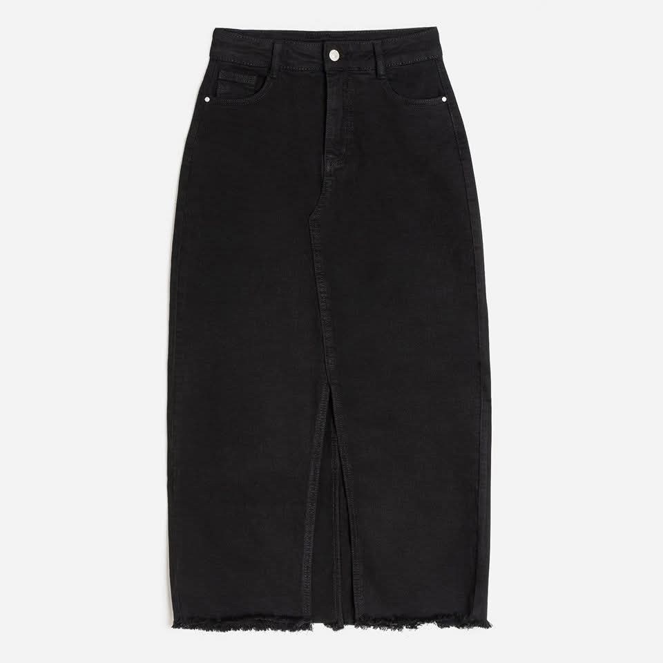 Jupe djean noir clair de la marque betshka taille M