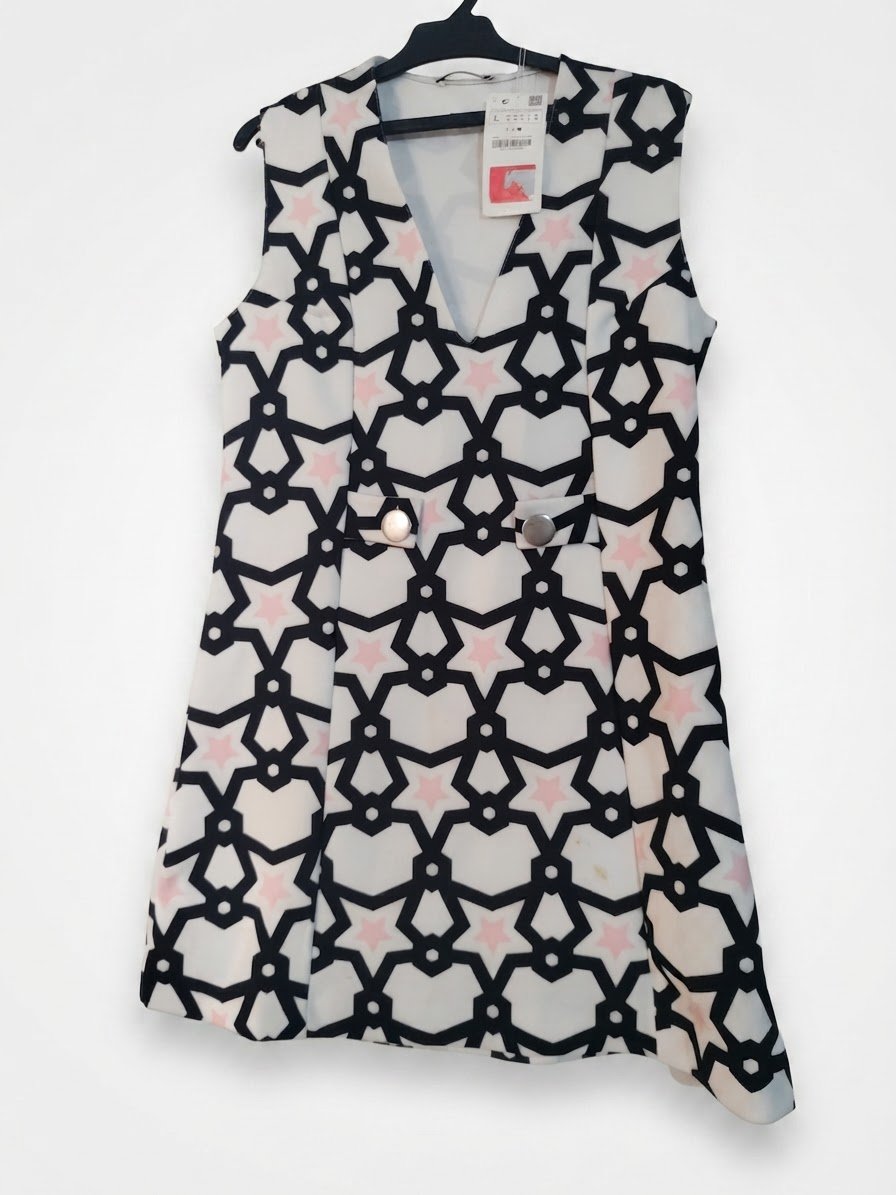 Zara Robe courte ample taulle L