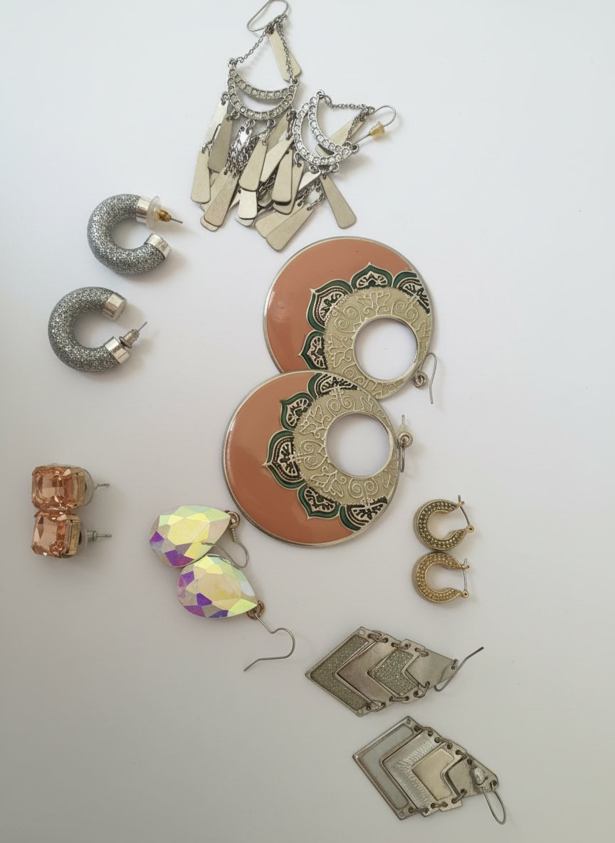Lot boucles d oreilles