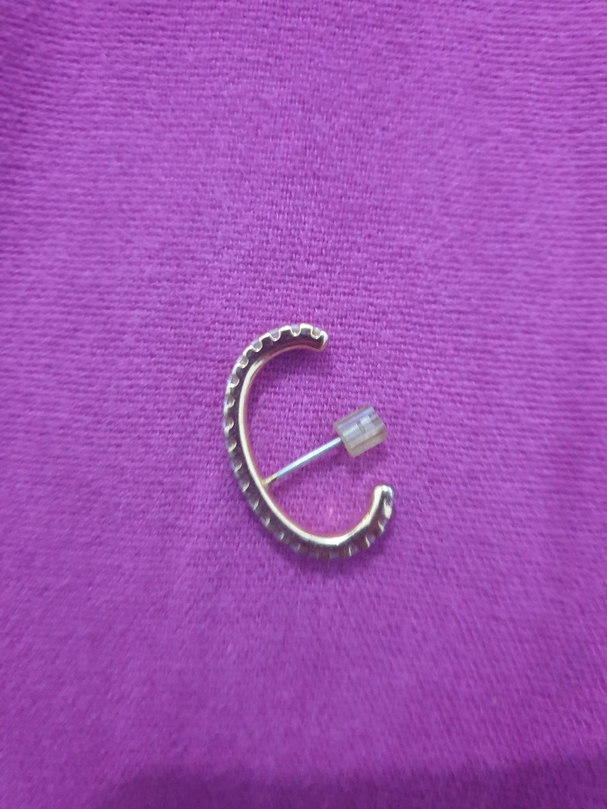 Une boucle curved