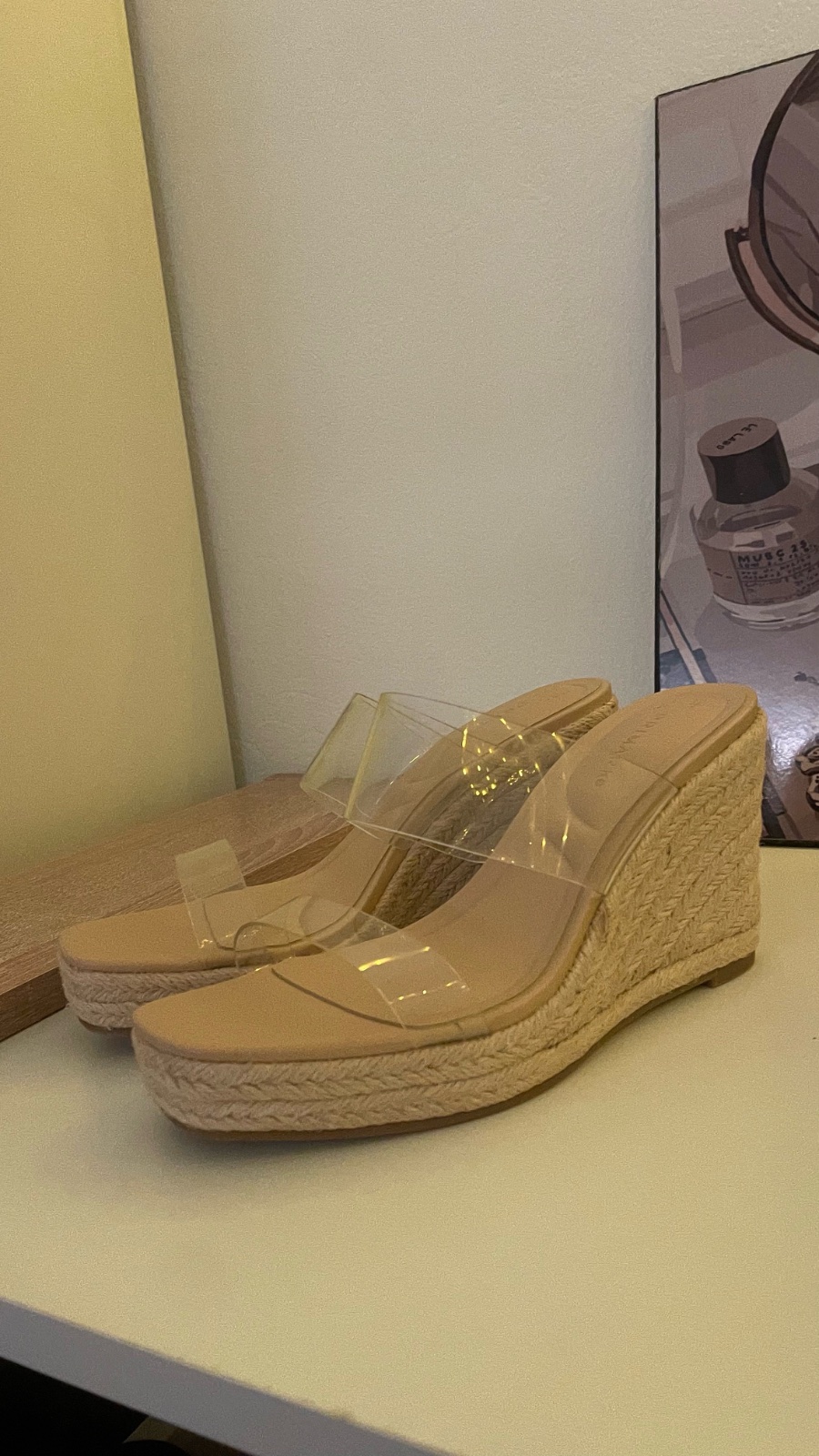 Sandales compensées