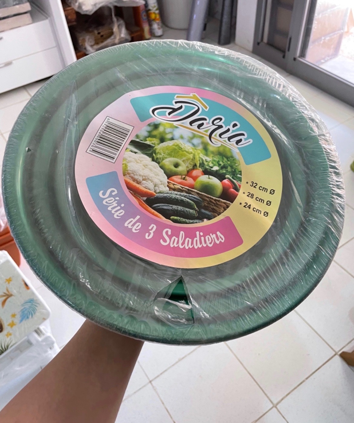 Serie de 3 saladiers