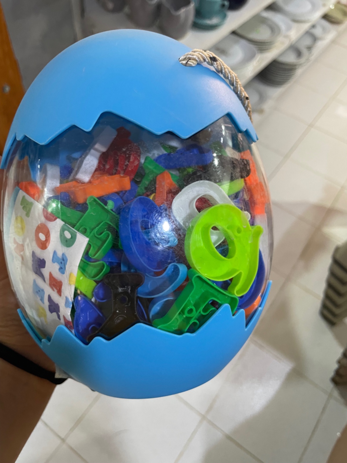Des lettres jouets