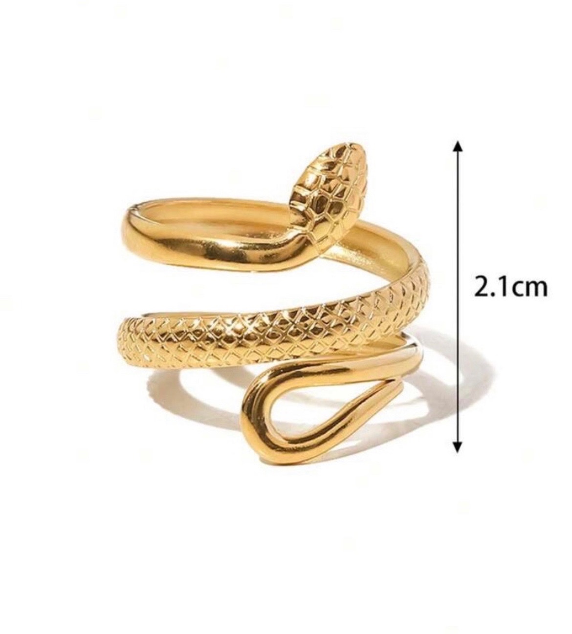 Bague 🐍✨inoxydable 💯