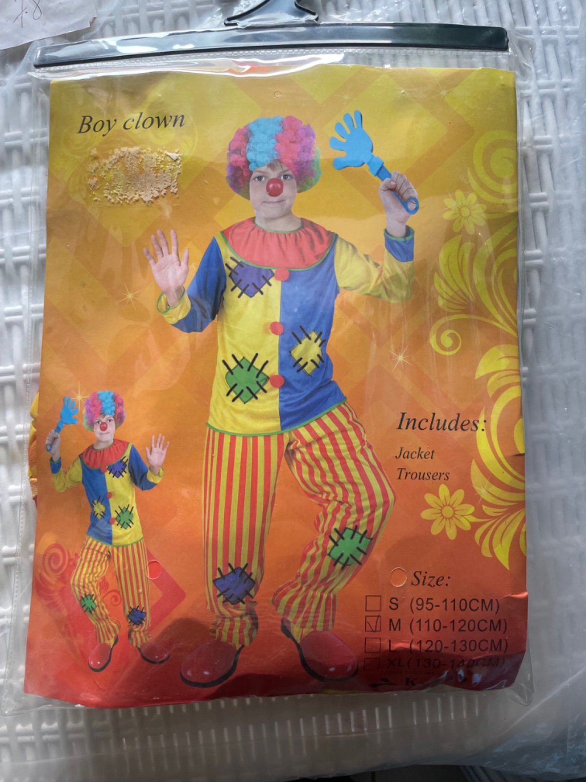 Tenu de clown 