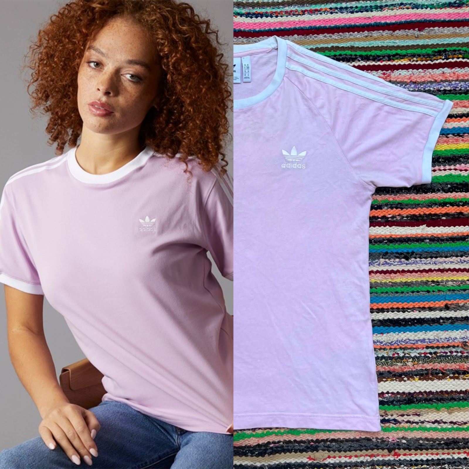 Sublime adidas adicolor pink tee 