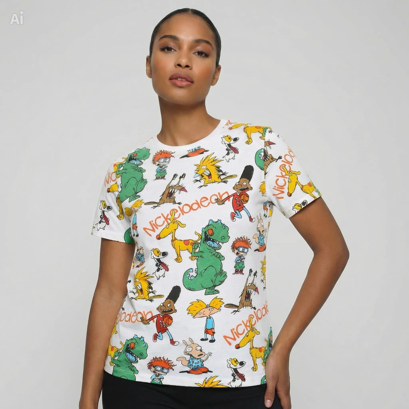 T-shirt Nickelodeon Femme 