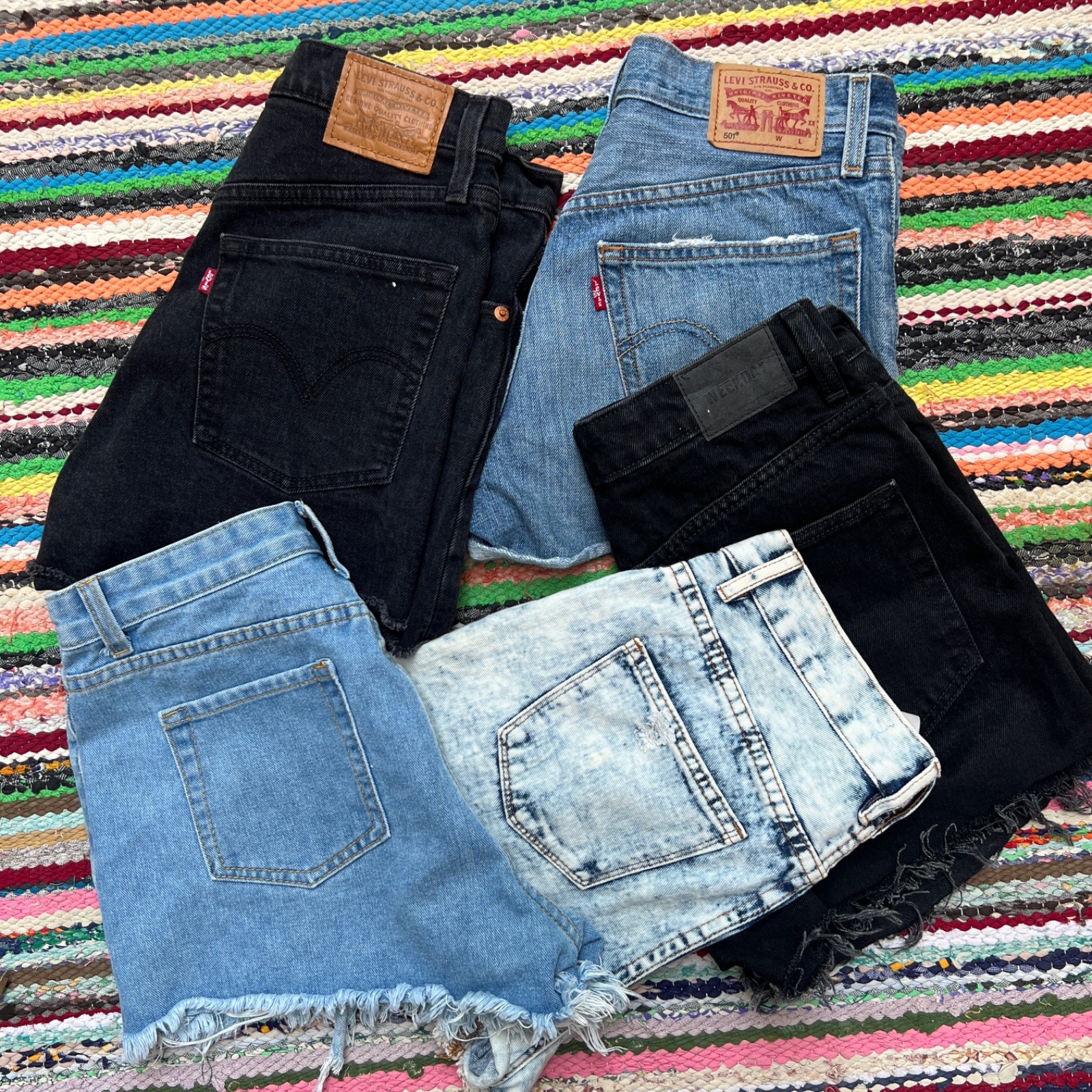 Lot 5 mini shorts - S size limited offer 