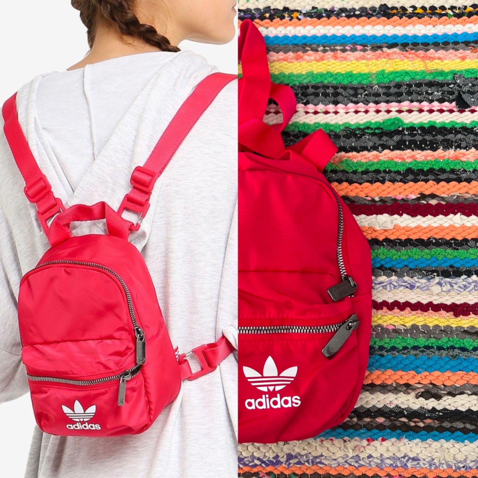 Sublime adidas Pink Mini Bagpack 