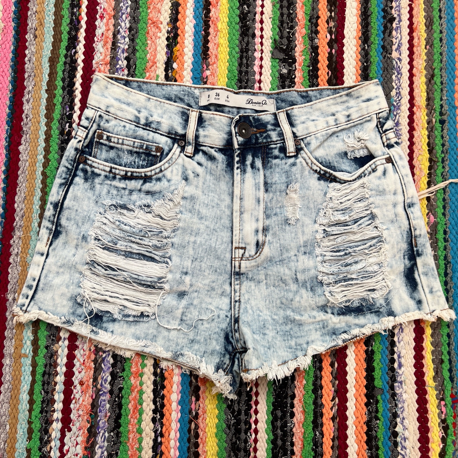 Short Denim coton