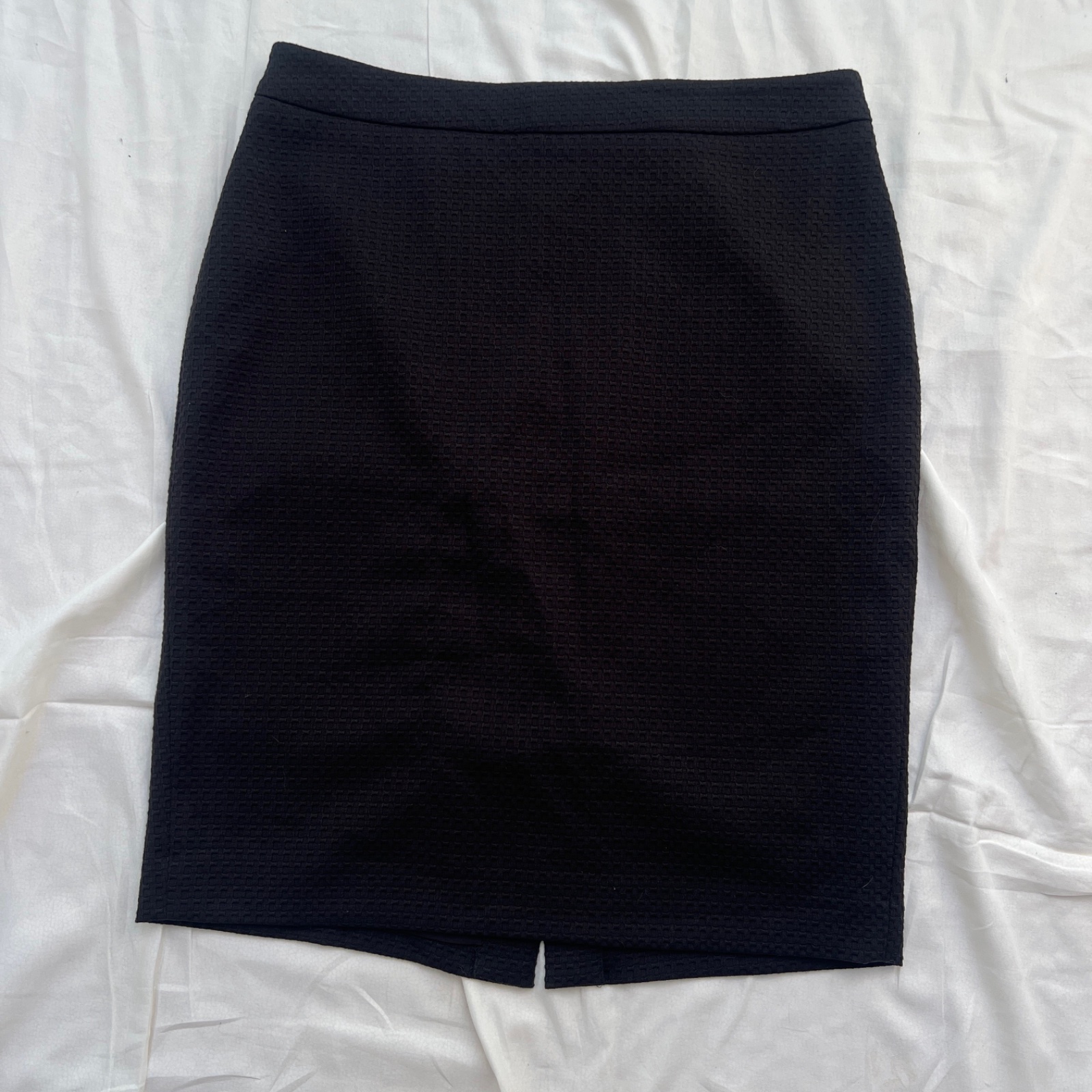 Jupe Ann Taylor Business Chic Style Office Tissu texturé 