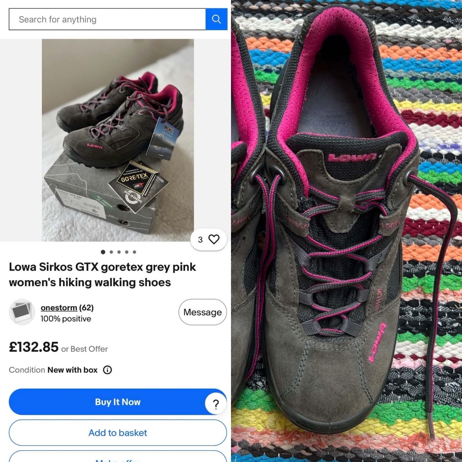 Lowa Sirkos GTX Hiking shoes 
