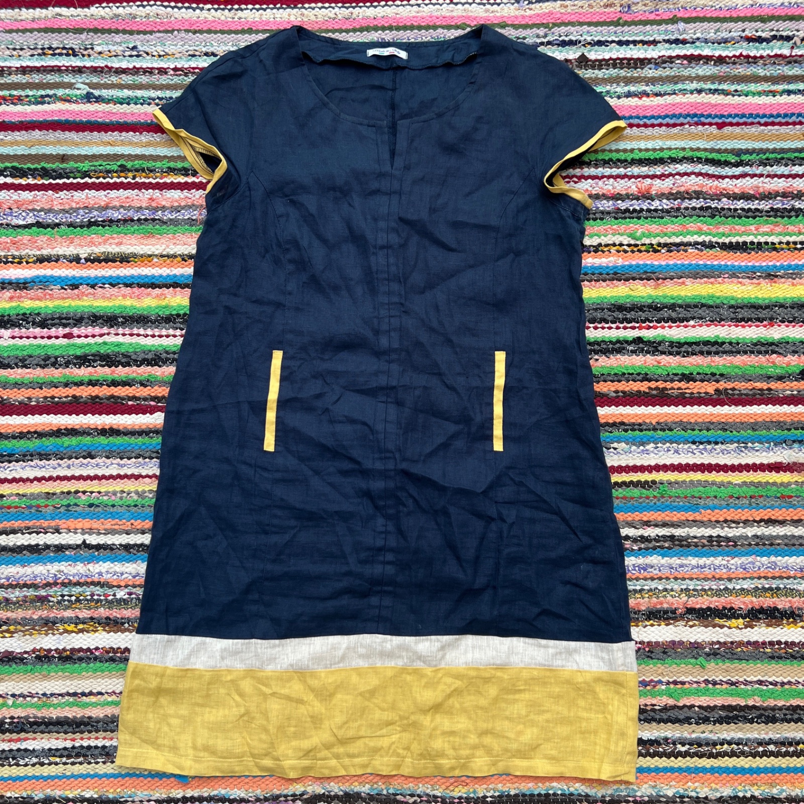 Robe été 100% pure lin - Made in Italy 