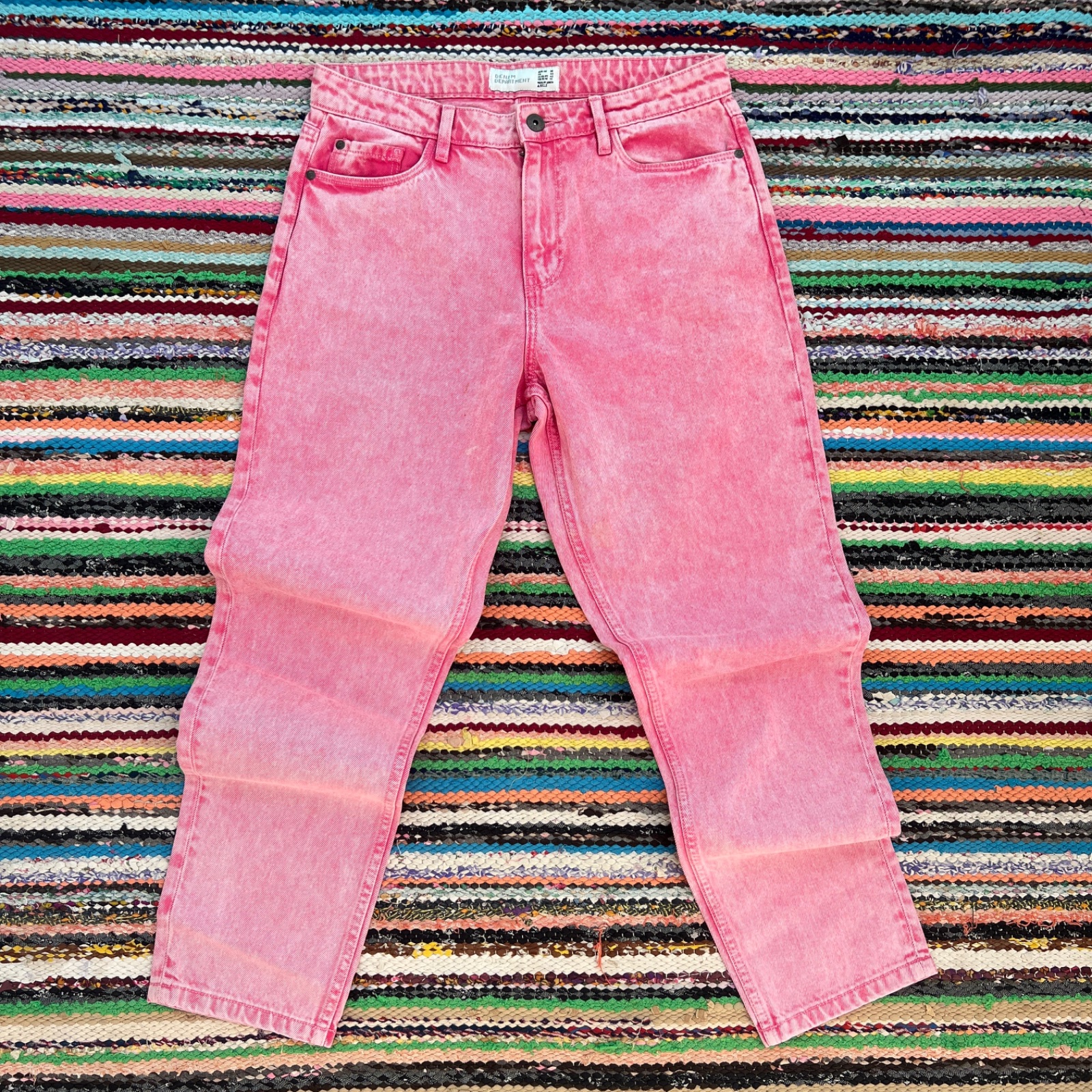 Jeans Denim Department Regular Straight Ankle 