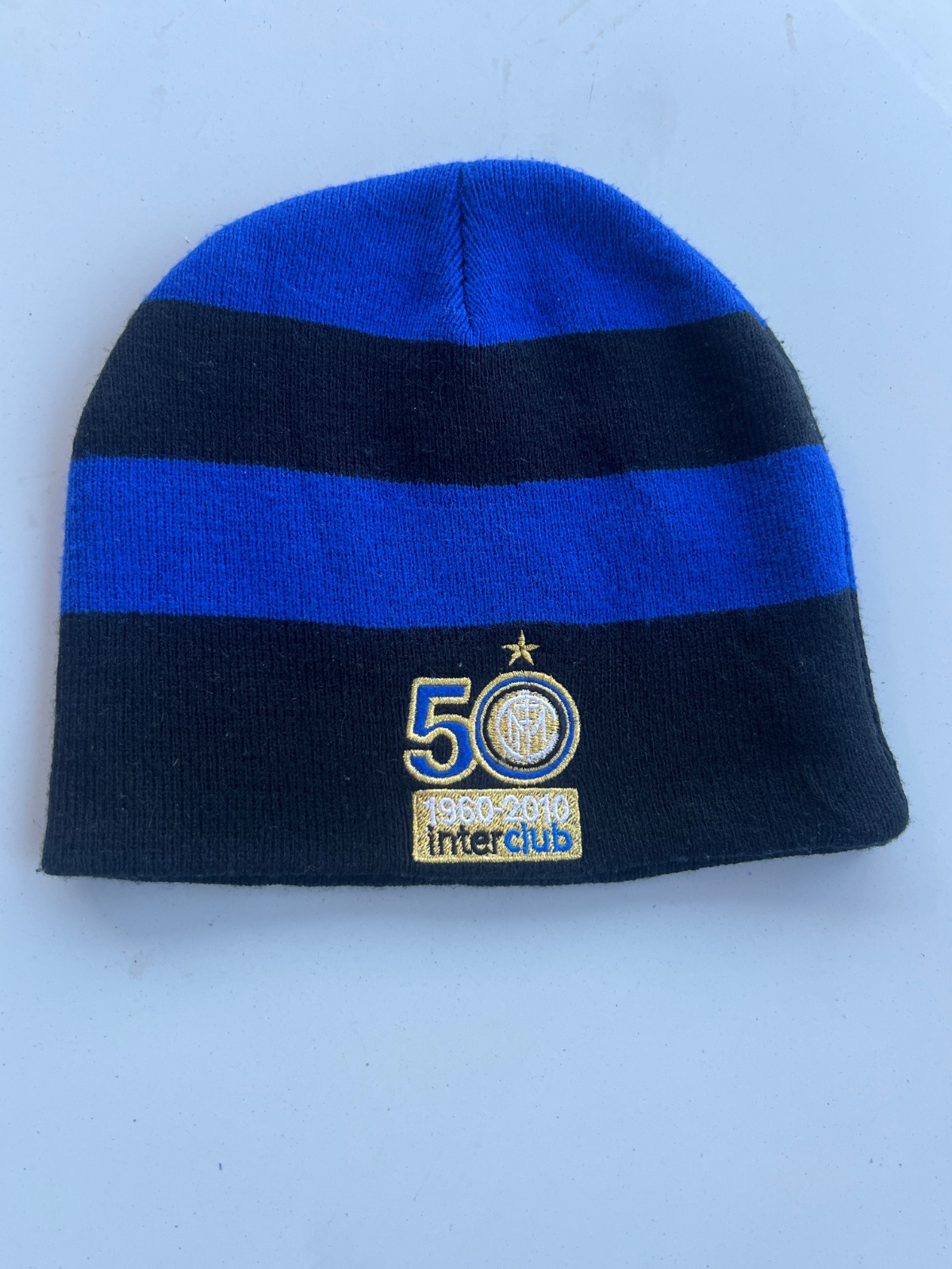 Bonnet Inter Milan Limited Edition - 50 ans Inter club , Symbole des vrais Nerazzurri 