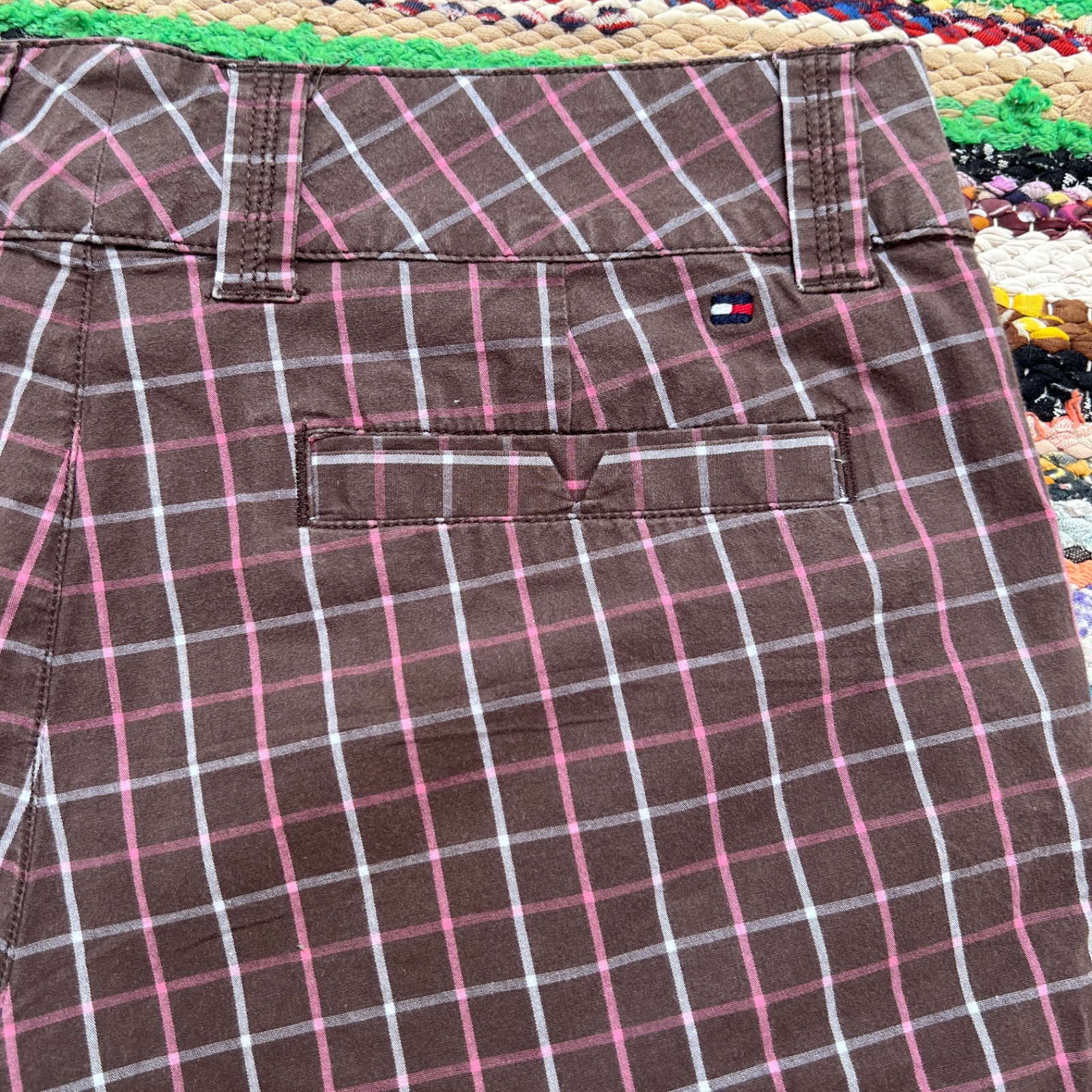 Short chino plaid Tommy hilfiger 