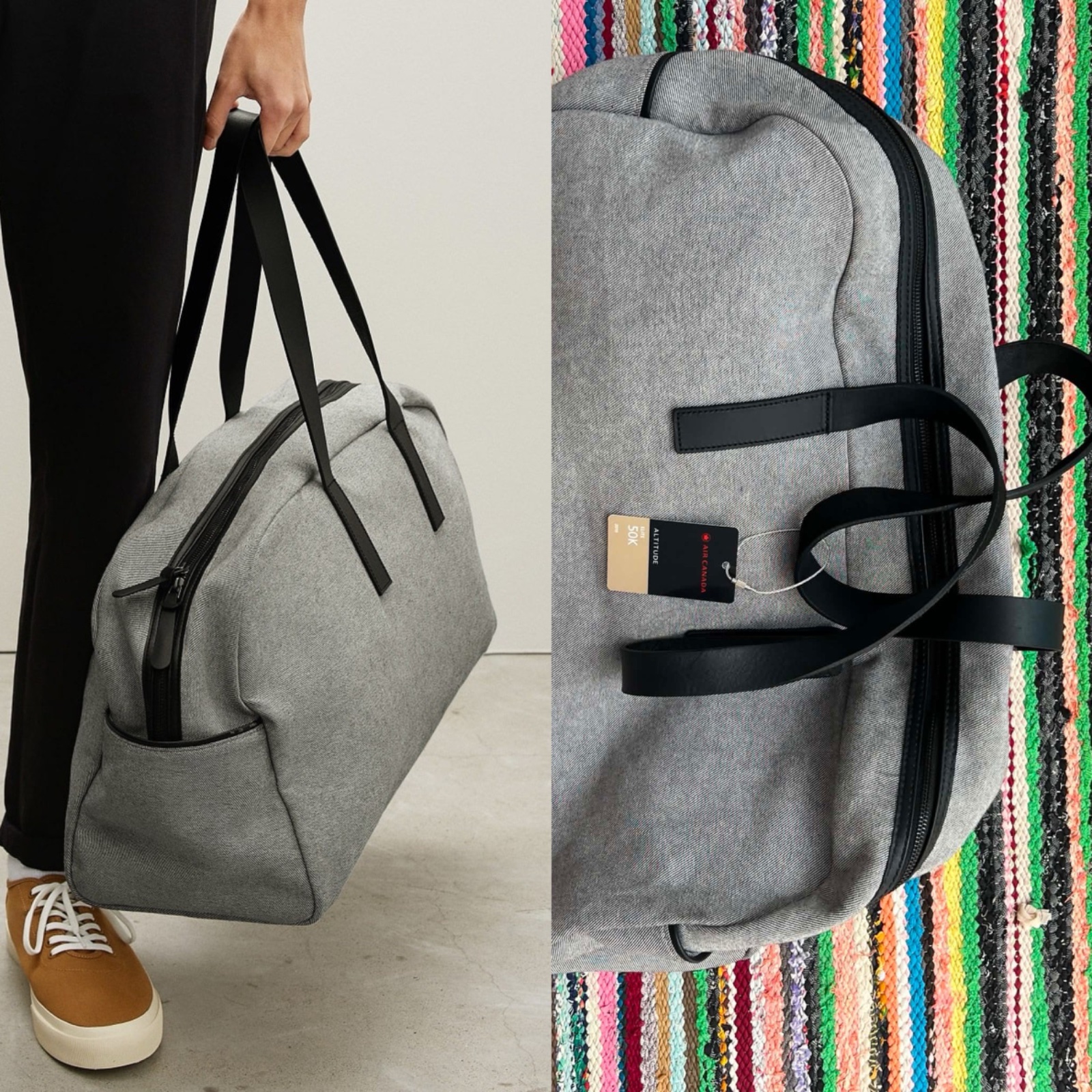 Everlane famous weekender bag