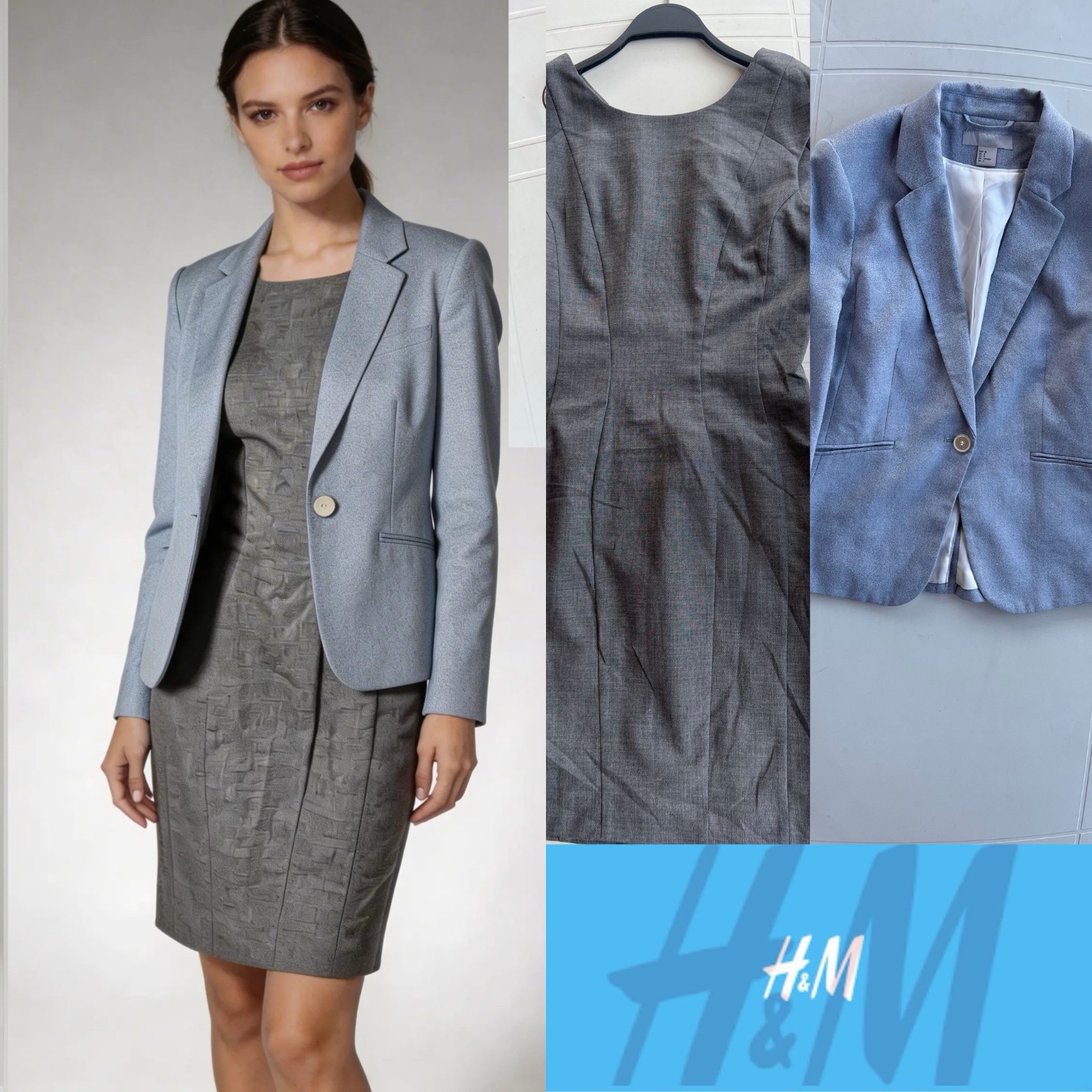 Pack robe + blazer H&M / pack exclusif de 2 pièces / offre spéciale / la première personne qui propose un deal bénéficiera d'une remise exceptionnelle ❤️🔥✌️