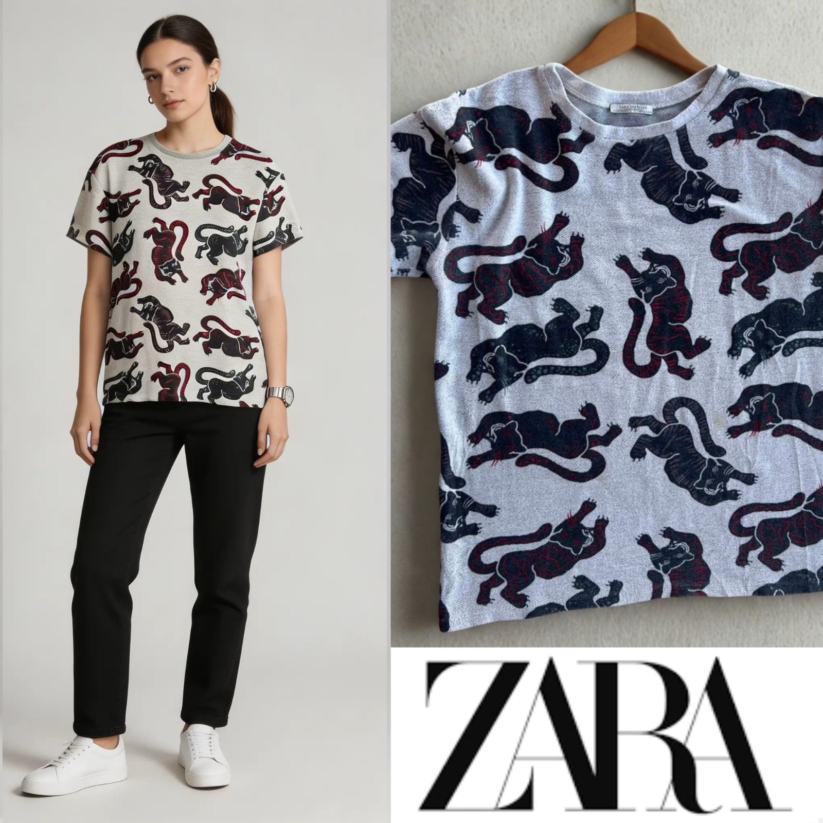 Zara trafaluc oversize casual 