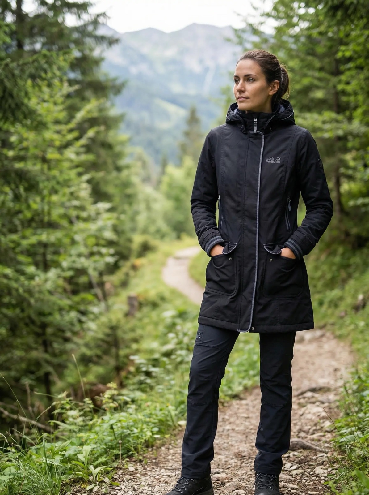 Jacket Jack Wolfskin - Veste outdoor imperméable à capuche , taille S 