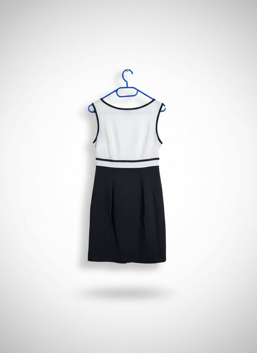 Robe noir et blanc 