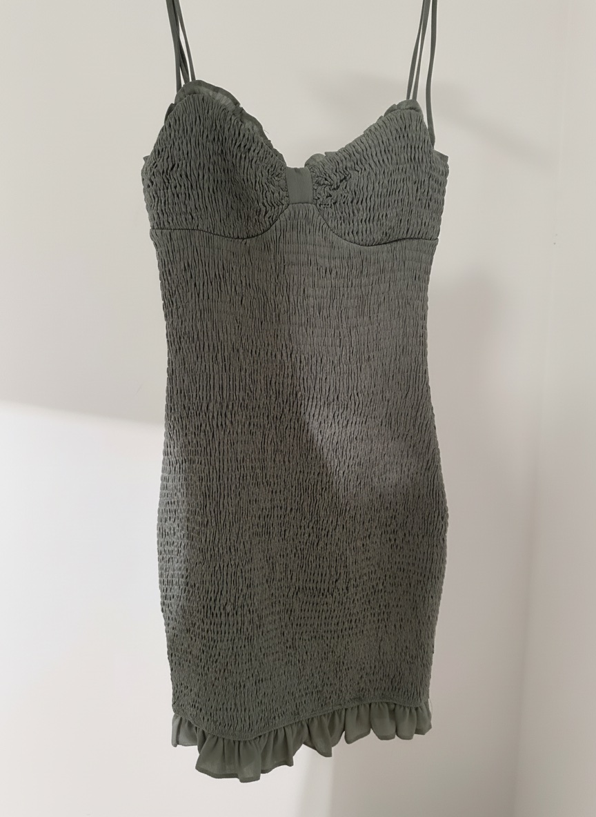 Robe vert pistache 