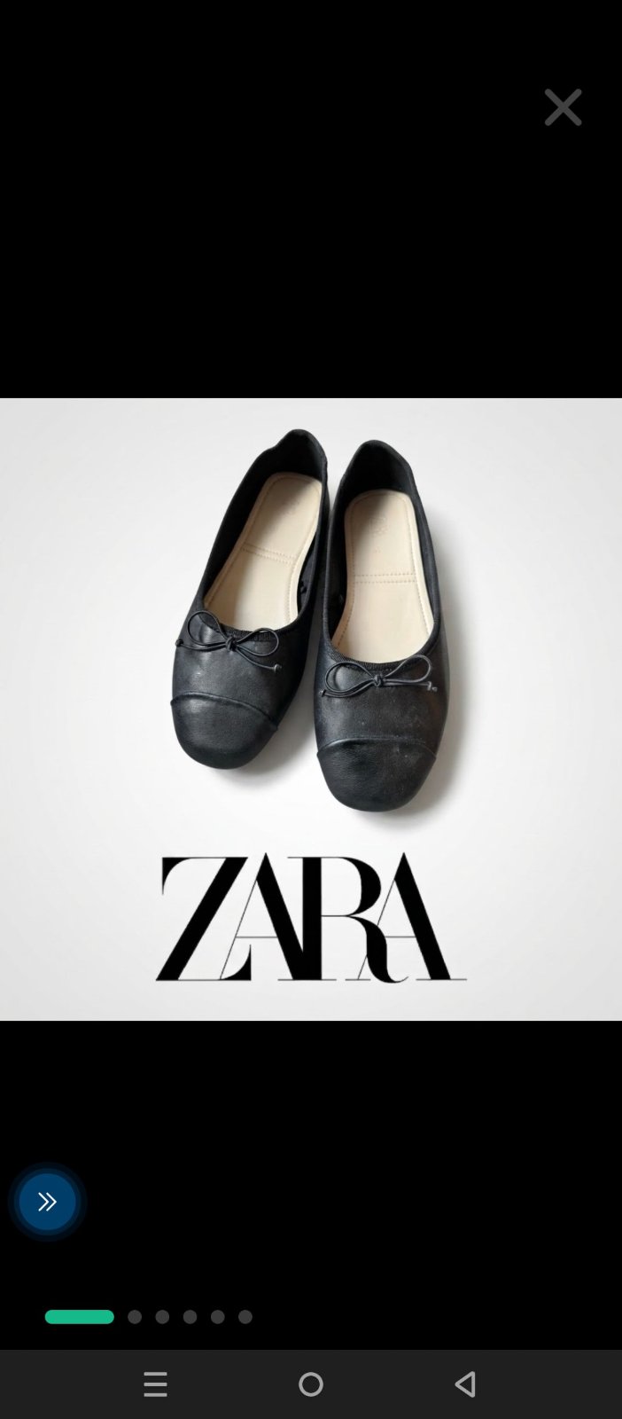 Des ballerines fillette Zara 