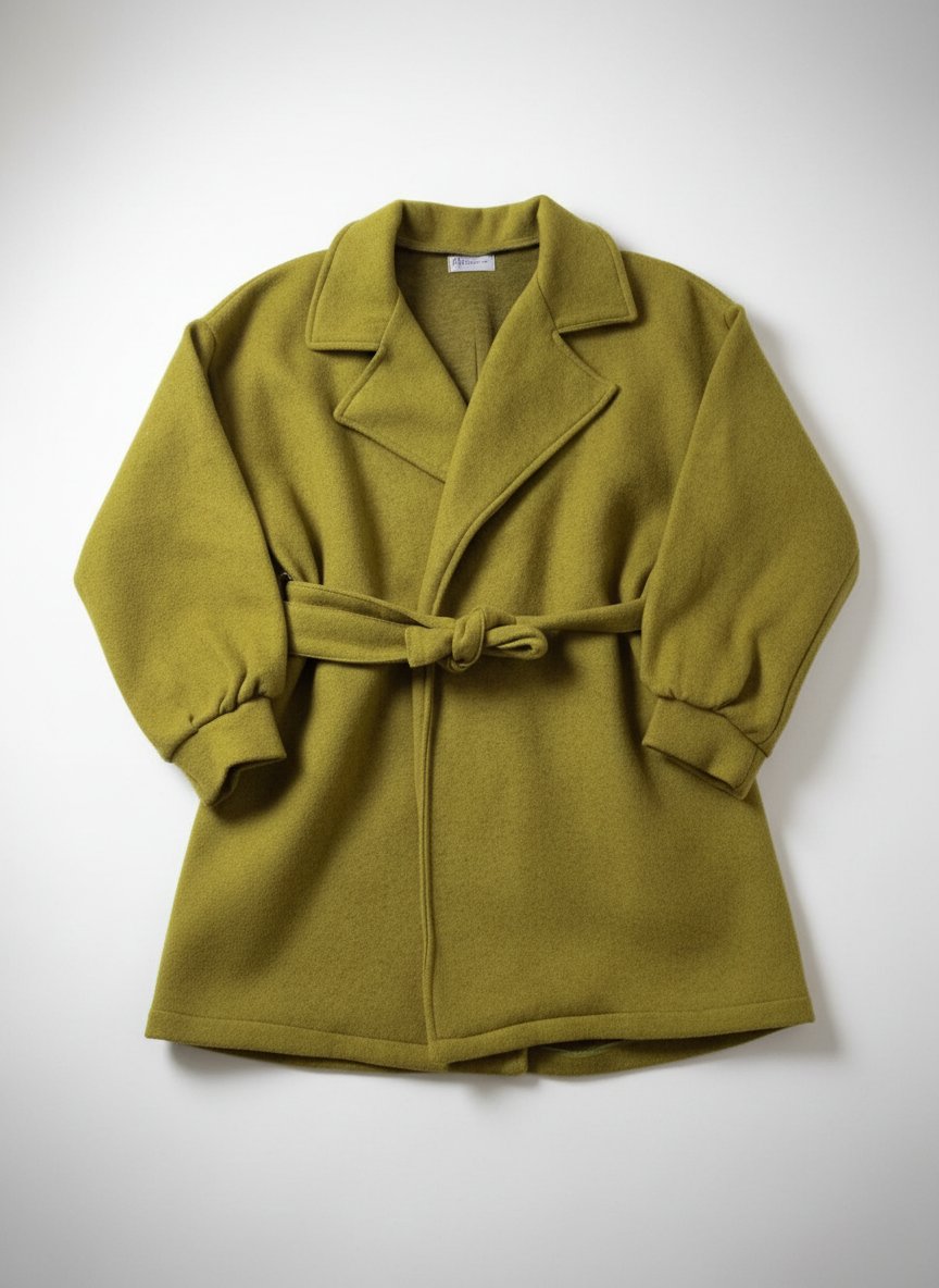 Manteau vert pistache 