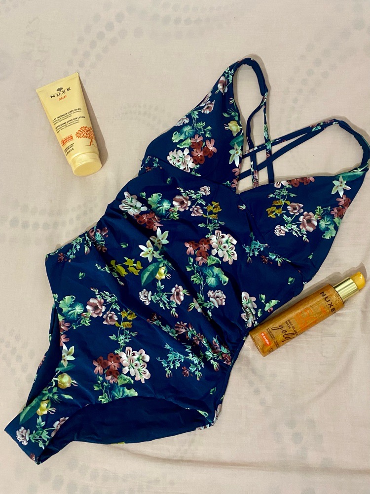Maillot fleuri