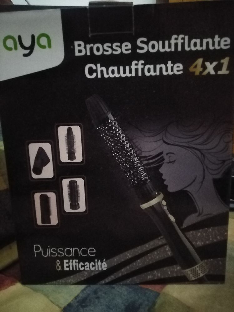 Brosse souflante chauffante 4 en 1
