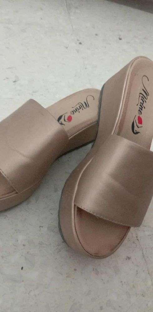 Mule en beige