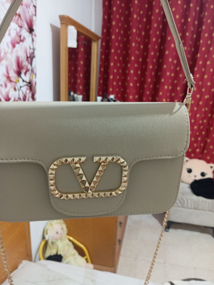sac VALENTINO EN beige 