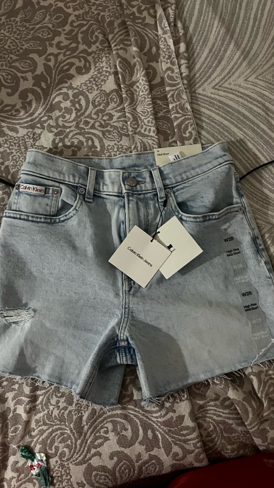 Short jean calvin klein