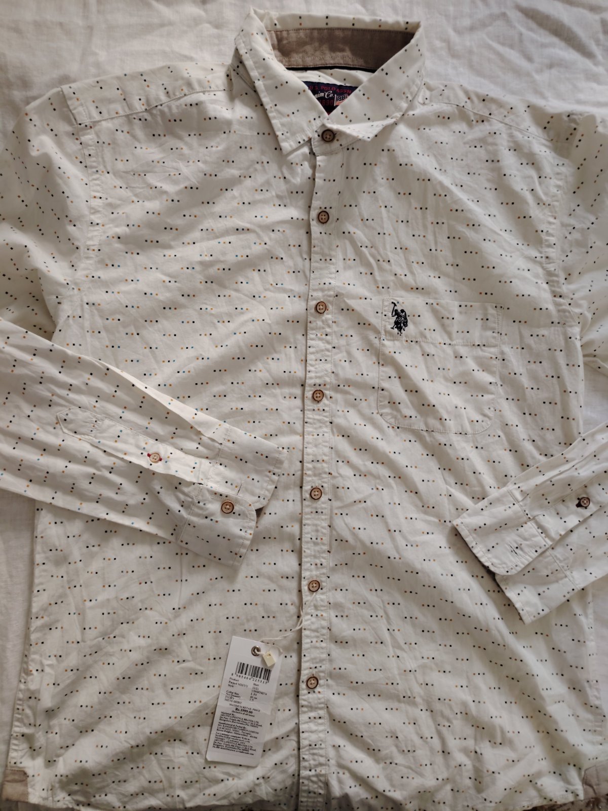 Chemise us polo taille. L neuf avec ticket 