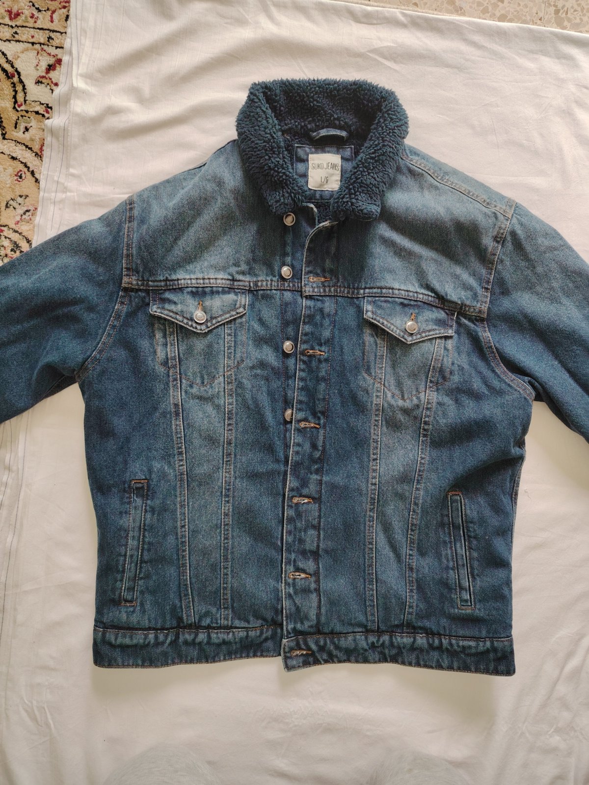Veste djean taille l grand l/xl