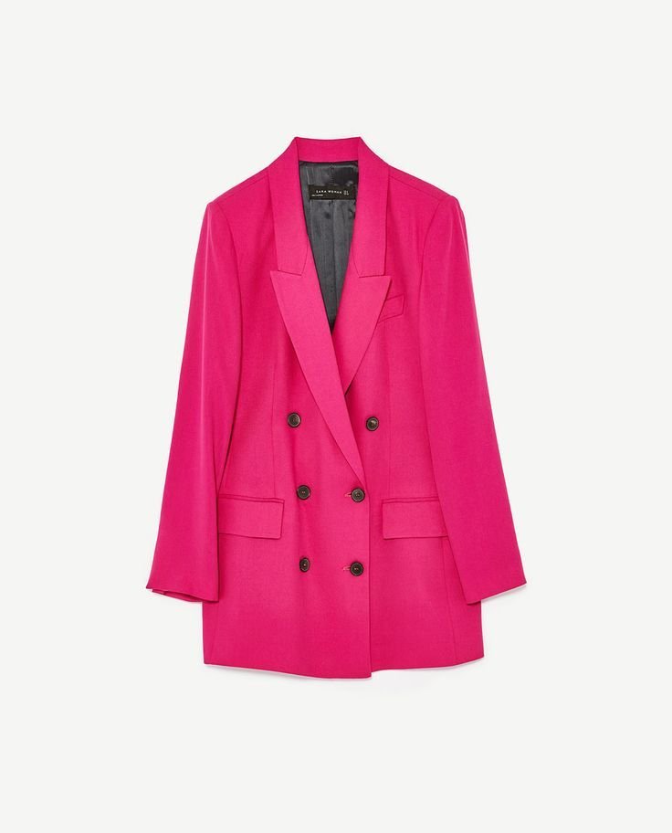 ZARA BLAZERS AND QUIT JACKETS | ZARA DOUBLE BREASTED BLAZER LIMITED EDITION 